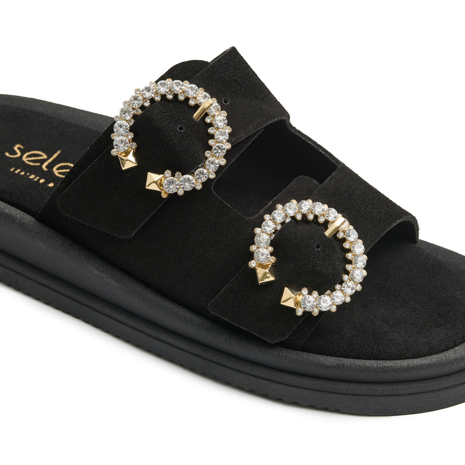 Flatform Soft FF100 - Μαύρο Καστόρι με Μεγάλο Κούμπωμα