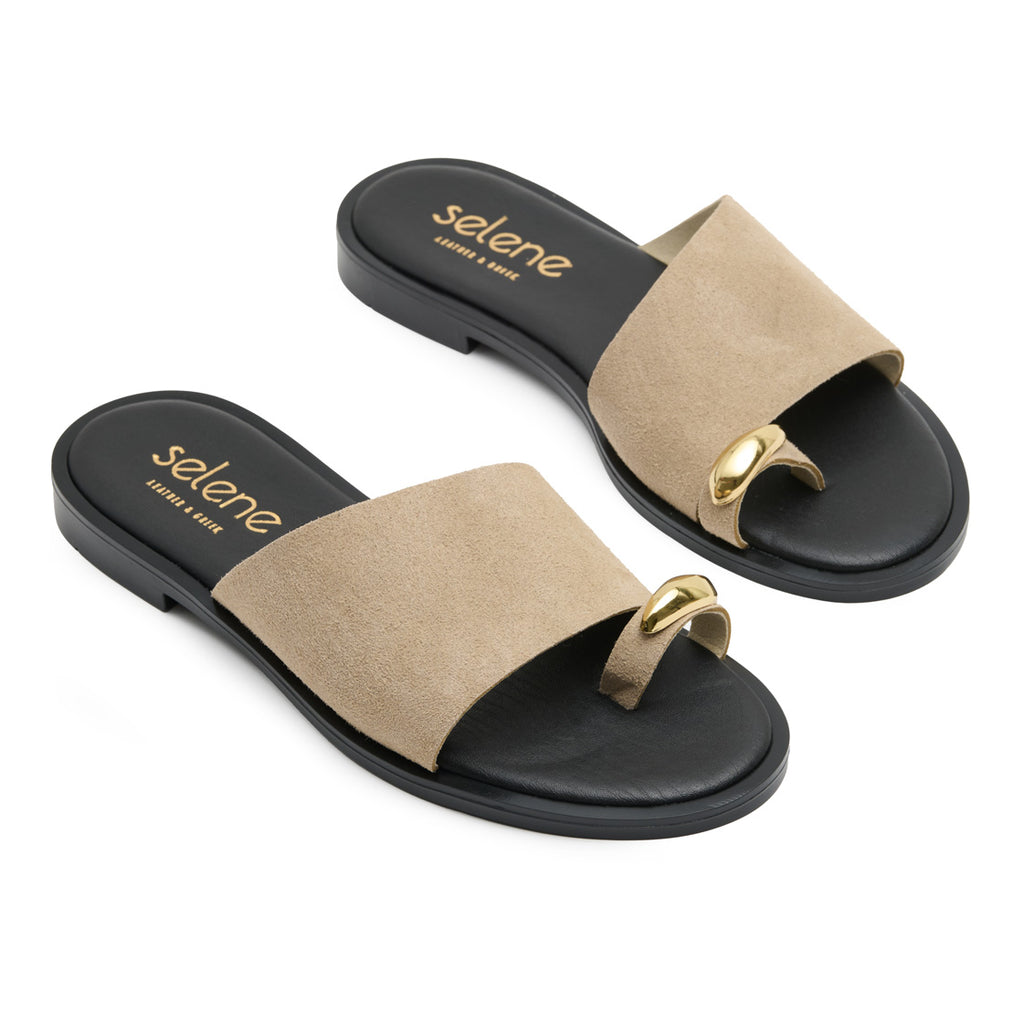 Soft Σανδάλι S320 - Off White Καστόρι