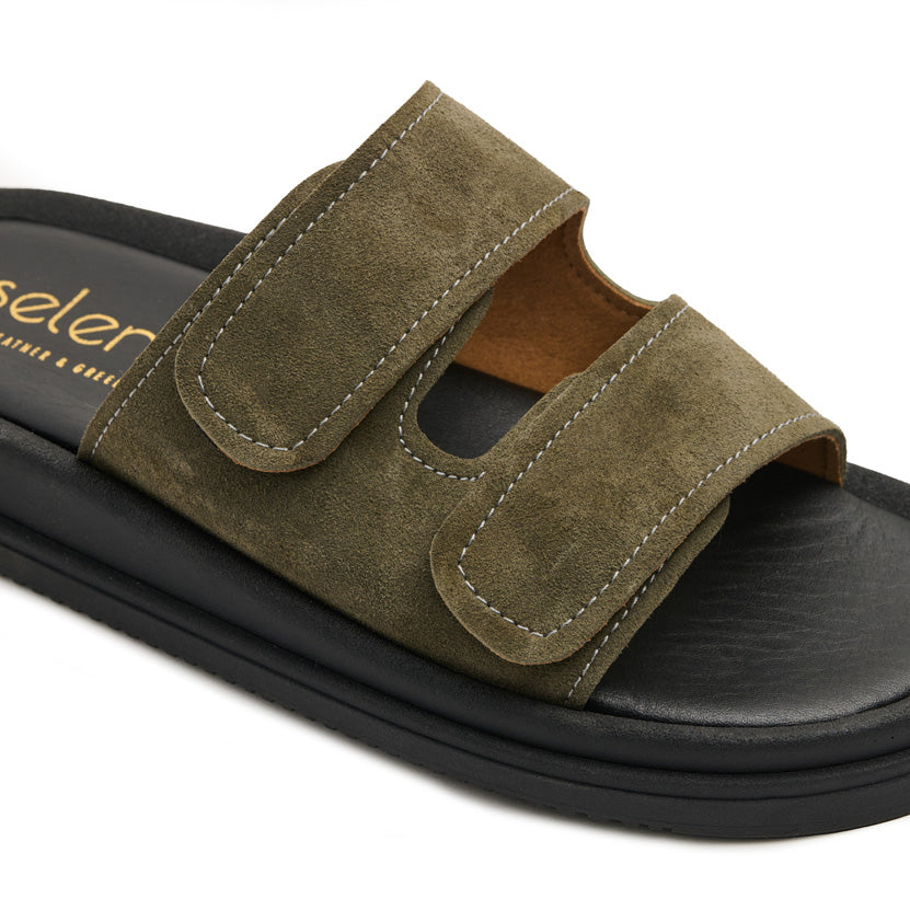 Flatform Soft FF230 - Λαδί με Σκράτς