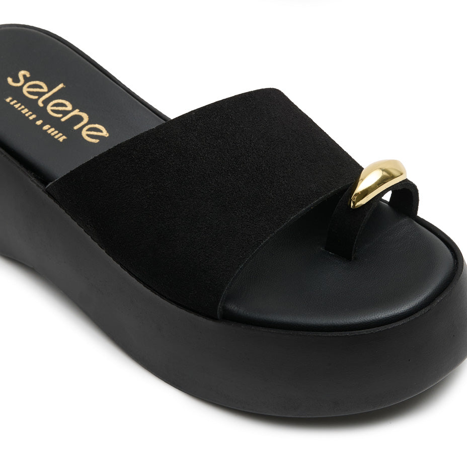 Flatform Soft FF325 - Μαύρο Καστόρι