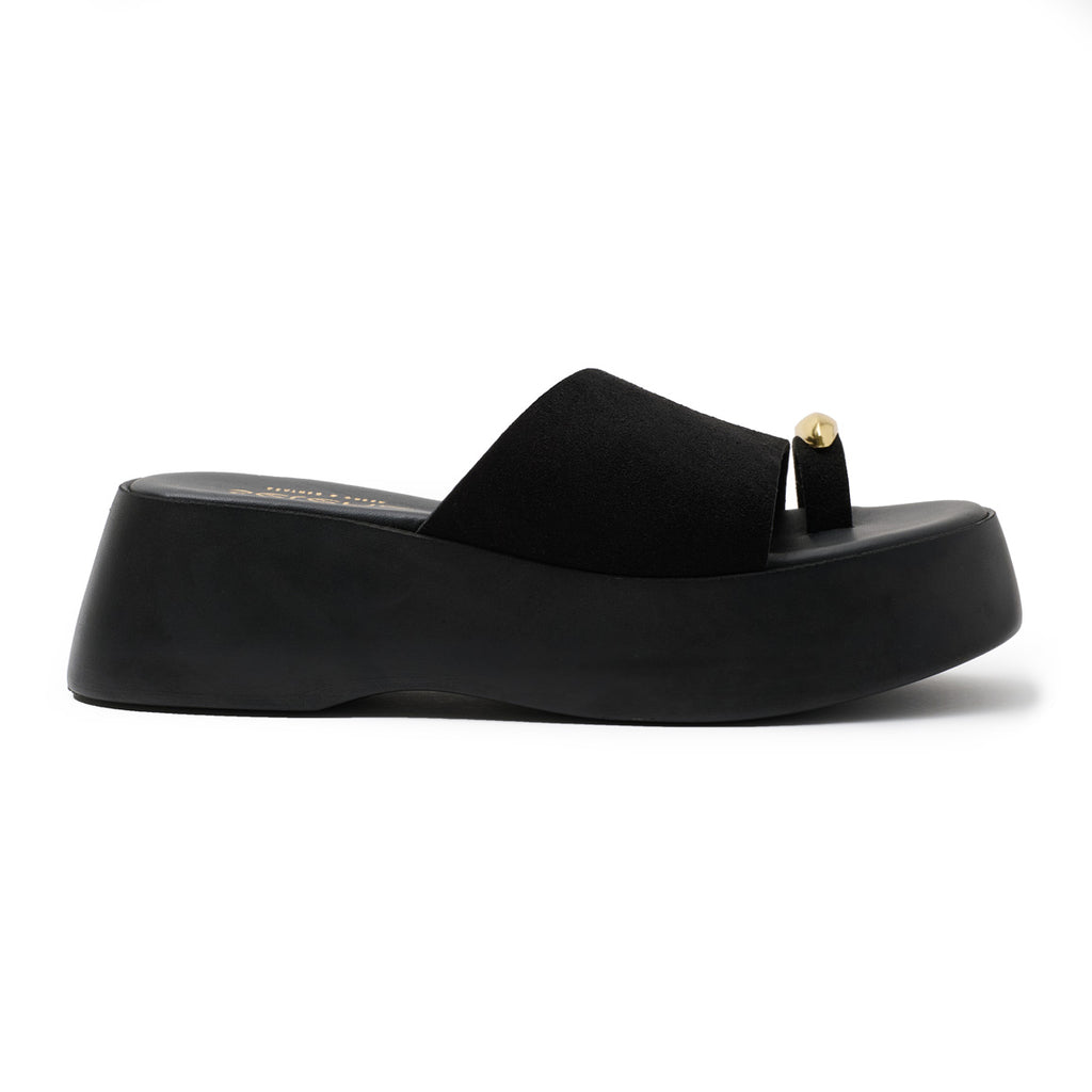 Flatform Soft FF325 - Μαύρο Καστόρι