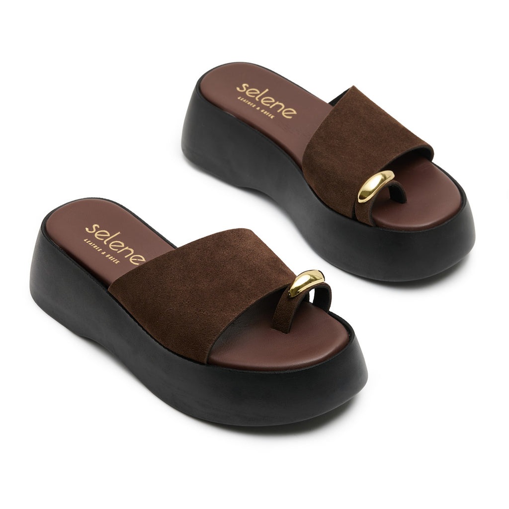 Flatform Soft FF325 - Καφέ Καστόρι