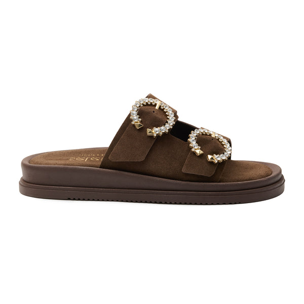 Flatform Soft FF100 - Καφέ Καστόρι με Μεγάλο Κούμπωμα