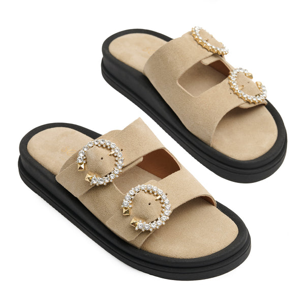 Flatform Soft FF100 - Offwhite Καστόρι με Μεγάλο Κούμπωμα