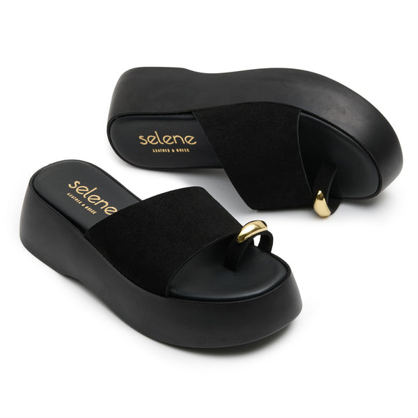 Flatform Soft FF325 - Μαύρο Καστόρι
