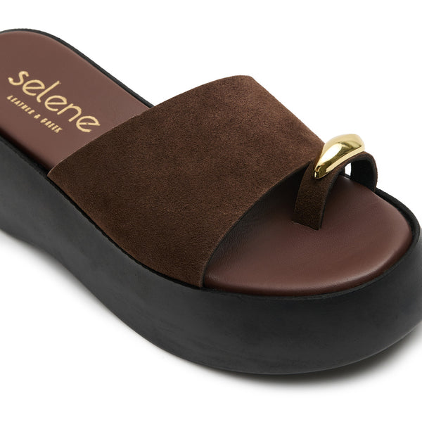Flatform Soft FF325 - Καφέ Καστόρι