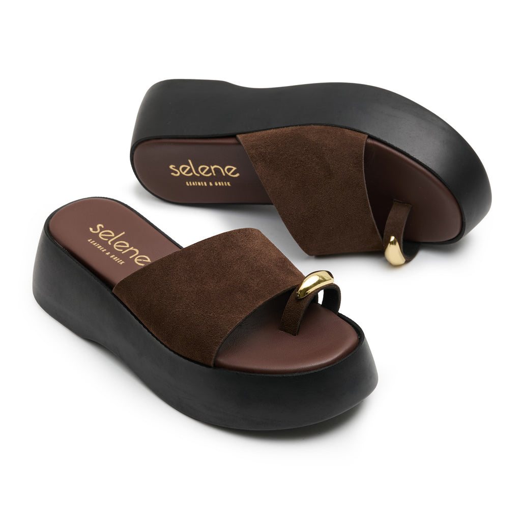 Flatform Soft FF325 - Καφέ Καστόρι