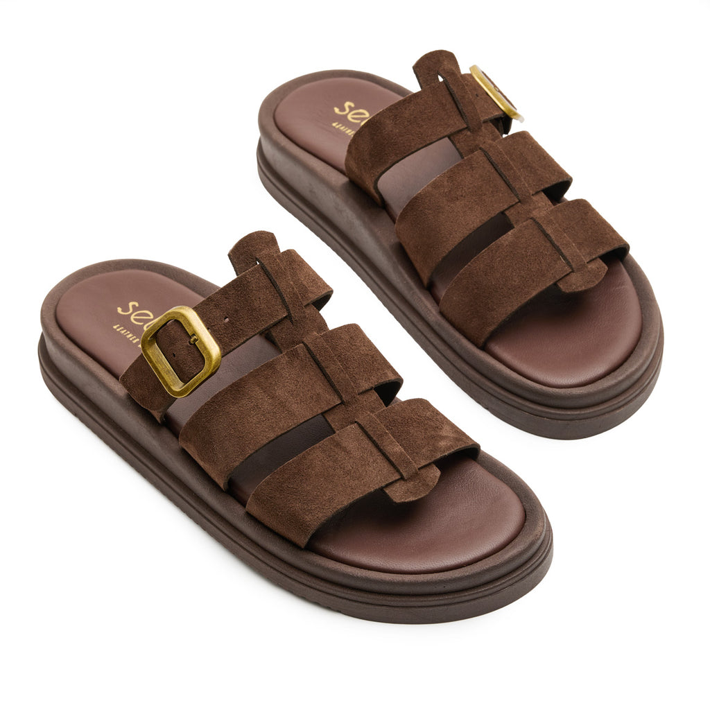 Flatform Soft FF750 - Καφέ Καστόρι