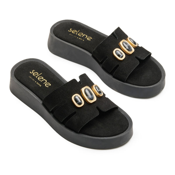 Flatform Soft FF950 - Μαύρο Καστόρι