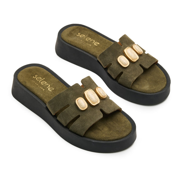 Flatform Soft FF950 - Λαδί Καστόρι