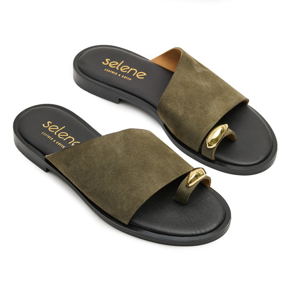 Soft Σανδάλι S320 - Λαδί