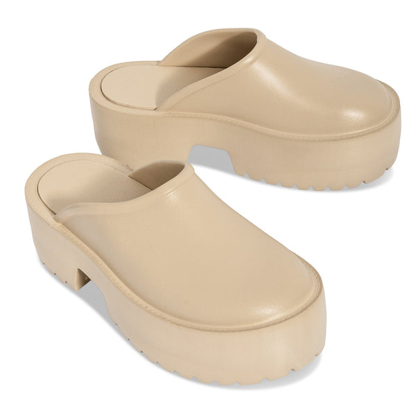 Παντόφλα Μονόχρωμη L806 - Beige
